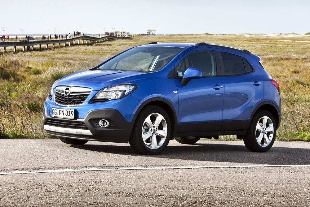 Opel Mokka синий