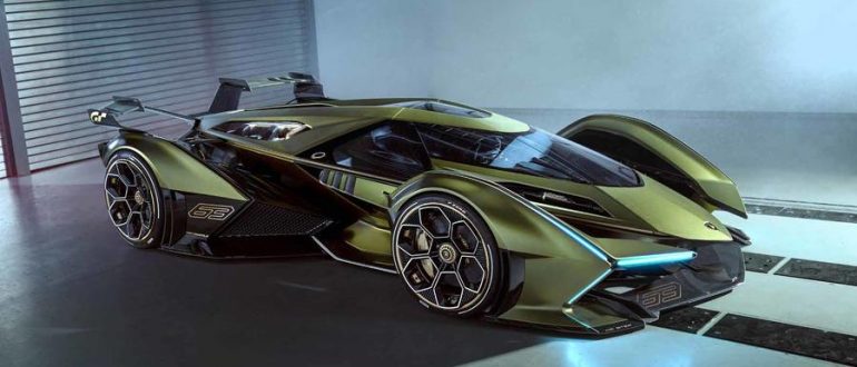 Раскрыт концепт Wild Lamborghini V12 Vision GT