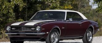 1968 CHEVROLET CAMARO Z28