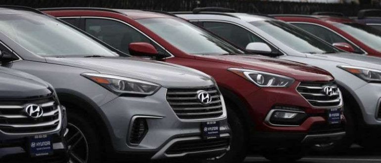 Hyundai не прекратил делать автомобили, и теперь порты США заполнены ими