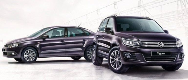 Сравнение моделей Volkswagen Polo и Volkswagen Tiguan
