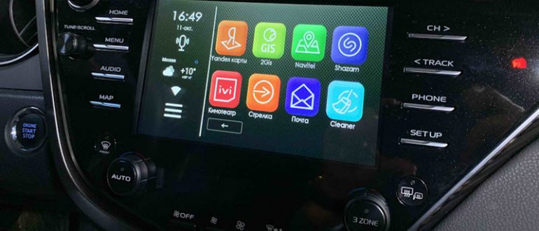 Android Toyota Camry V70: советы по выбору