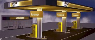 Что используется при строительстве АЗС