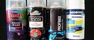 Правильный подбор автолака