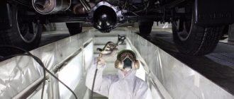 Антикор днища - особенности процедуры