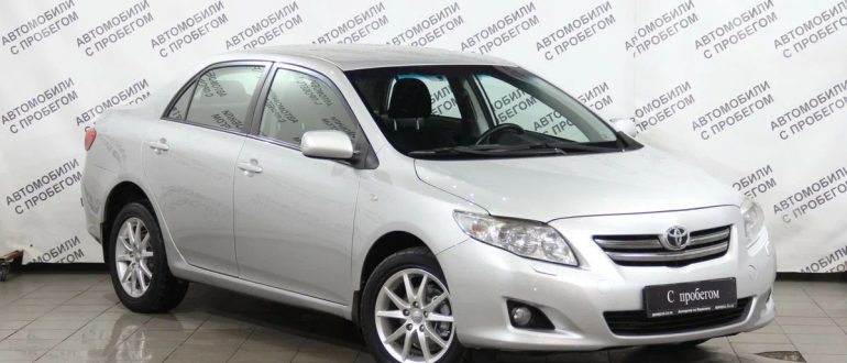 Тойота с пробегом: преимущества японских автомобилей
