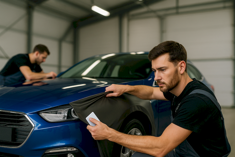 Как сохранить внешний вид авто: виниловые пленки как альтернатива покраске