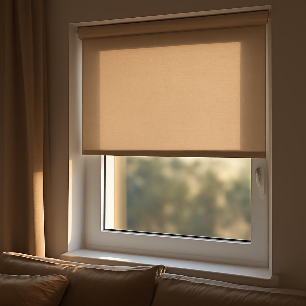 Рулонные шторы на окна: практичное решение для современного интерьера